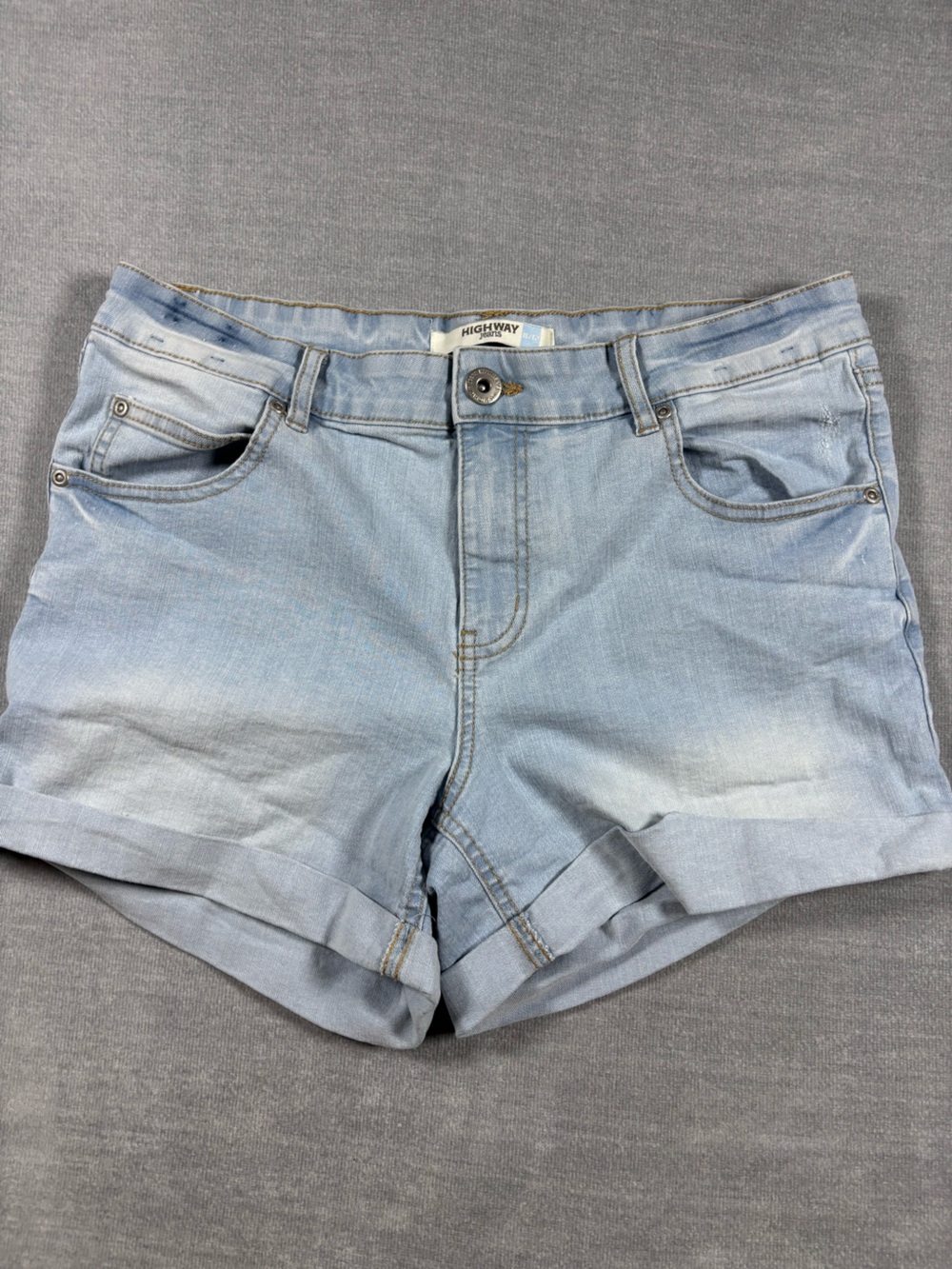 Highway Jeans Light Blue Denim‎ Women's Shorts
